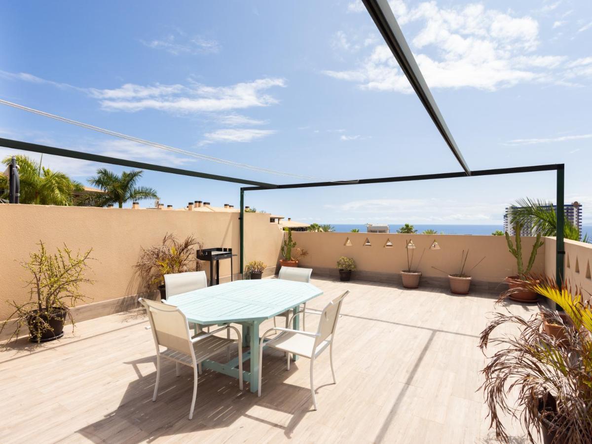 Live Adeje Playa Paraiso Con Gran Terraza Y Vista Al Mar Адехе Экстерьер фото